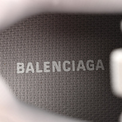 Balenciaga Metallic Fabric Mesh Womens Triple S Sneakers 38 Silver 7 of 8