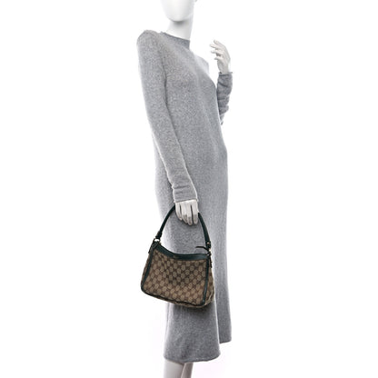 Gucci Monogram Abbey Shoulder Bag Green 2 of 9