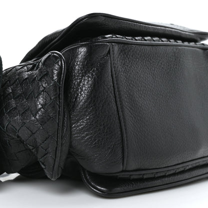 Bottega Veneta Cervo Woven Cocker Hobo Nero Black 8 of 9