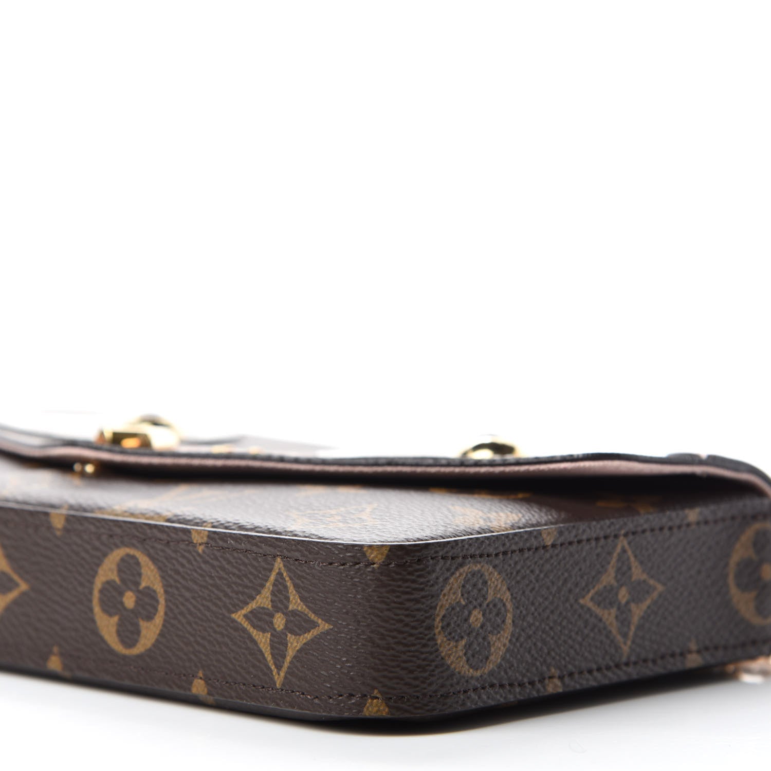 Louis Vuitton Monogram Valentine Dog Pochette Felicie Chain Wallet 7 of 15