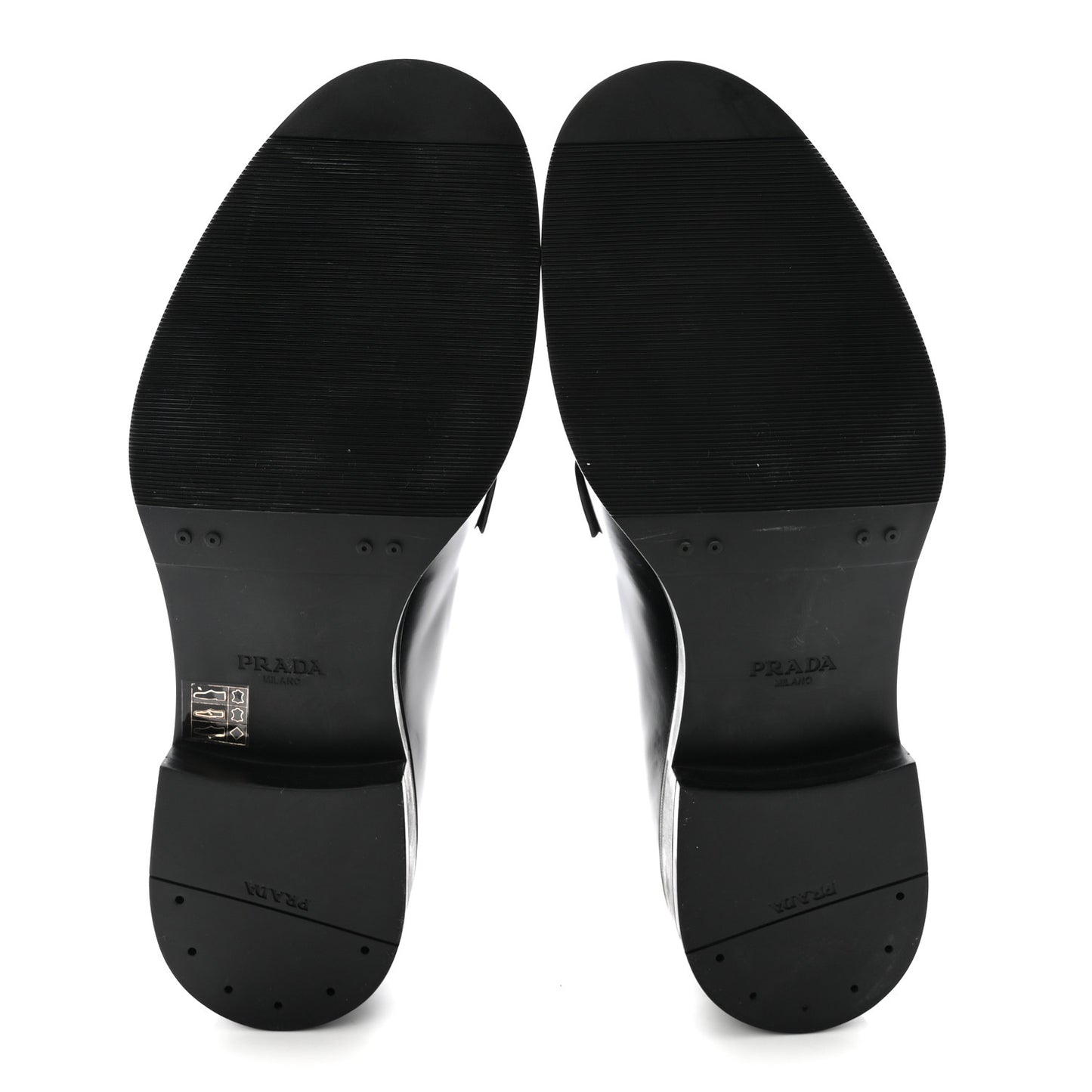 Spazzolato Mens Derby Loafers 7.5 Black