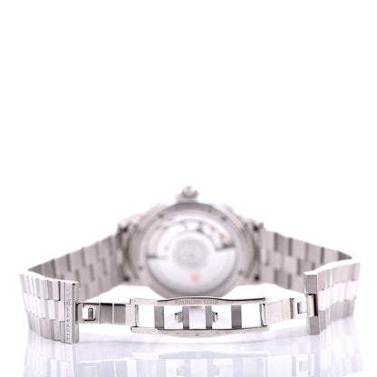 Tiffany Stainless Steel Diamond Bezel 34mm CT60 3-Hand Automatic Watch Grey 6 of 7