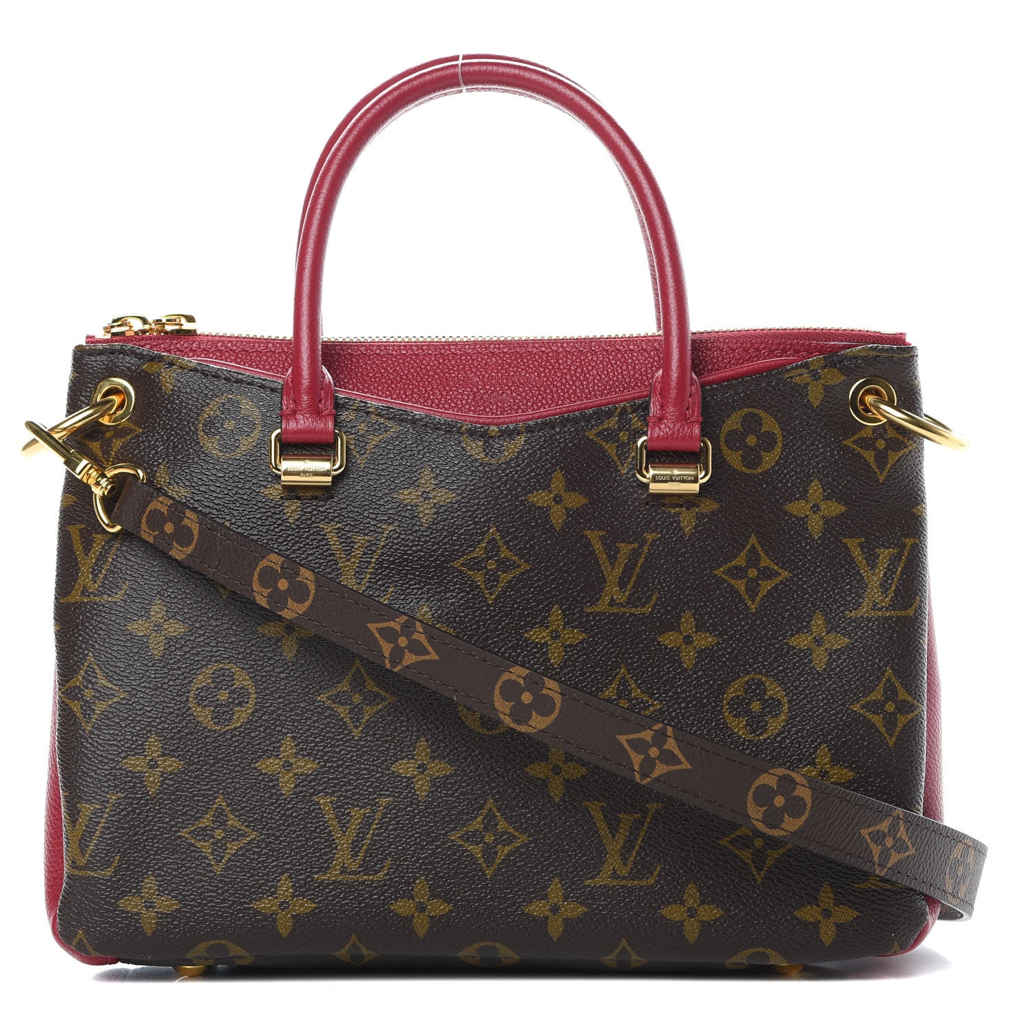 Louis Vuitton Monogram Pallas Full BB Lie De Vin 1 of 10