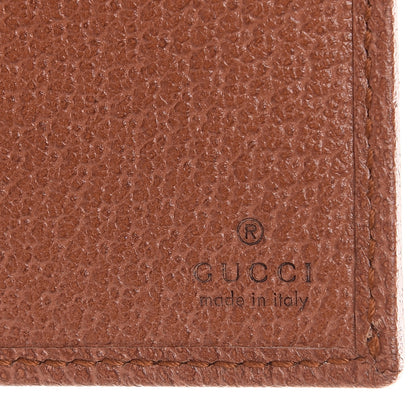 Gucci X MLB Monogram NY Yankees Bi-Fold Wallet Beige Ruggine Ivory 7 of 9