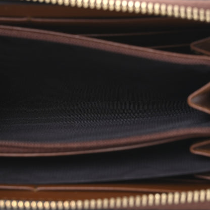 Gucci Plutone Calfskin Logo Zip Around Wallet Cuir 8 of 13