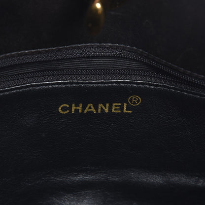 Chanel Lambskin Quilted Tote Black 6 of 8