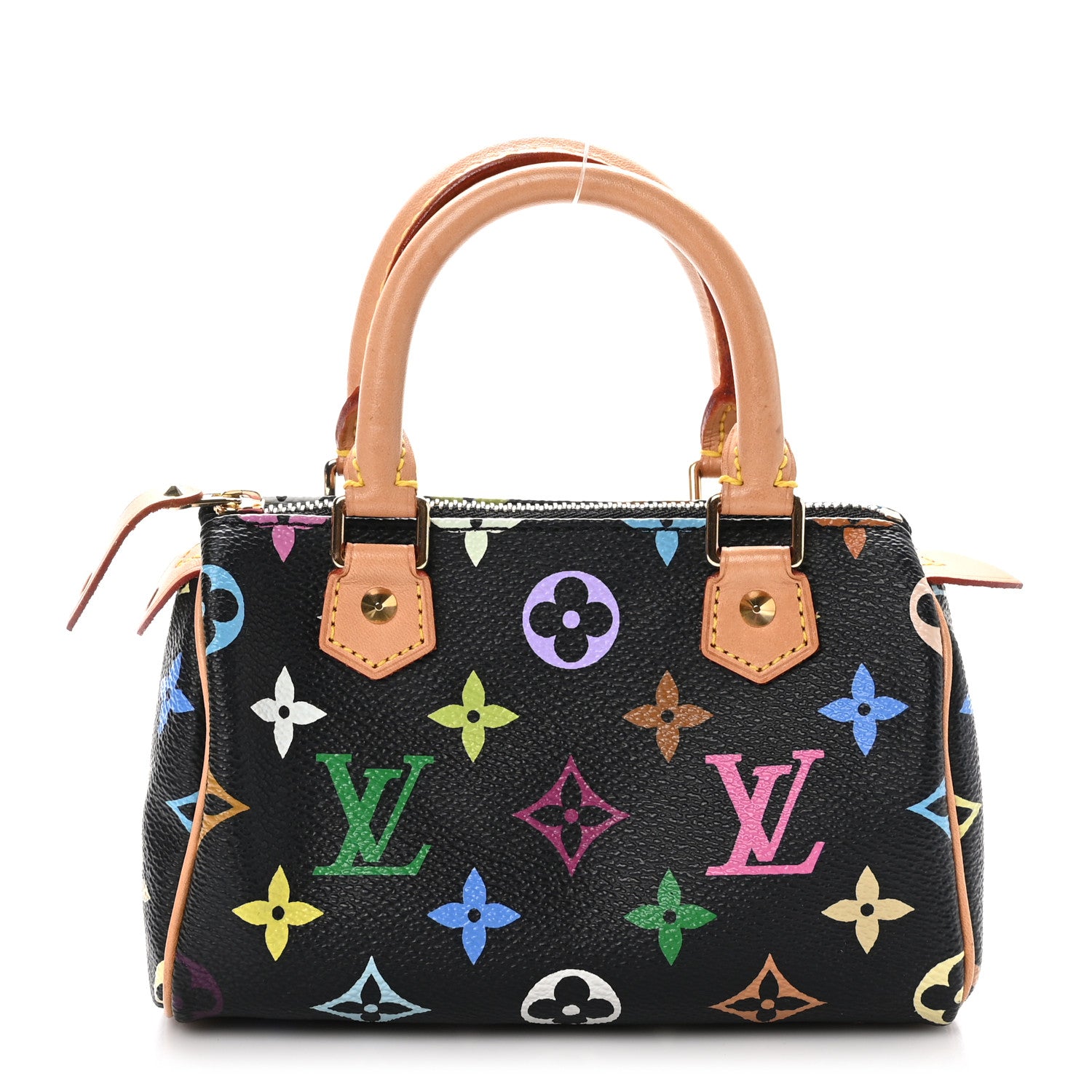 Louis Vuitton Monogram Multicolor Mini Sac HL Speedy Black 1 of 9