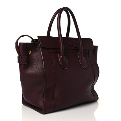 Celine Smooth Calfskin Mini Envelope Luggage Burgundy 3 of 11