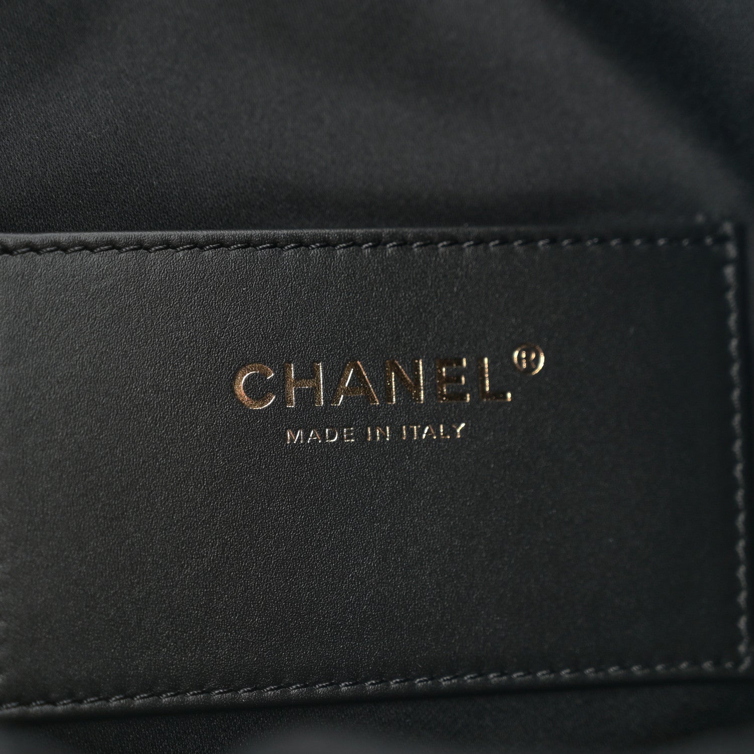 Chanel Washed Denim Quilted Medium Chanel 25 Handbag Black 7 of 11