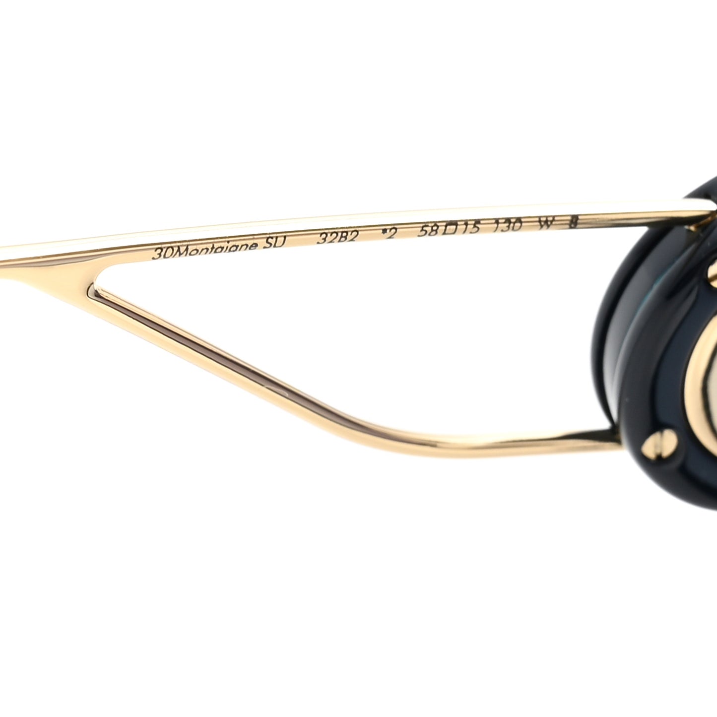 Square 30 Montaigne Sunglasses Blue