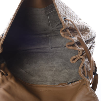 Bottega Veneta Nappa Intrecciato Messenger Bag Light Brown 5 of 10