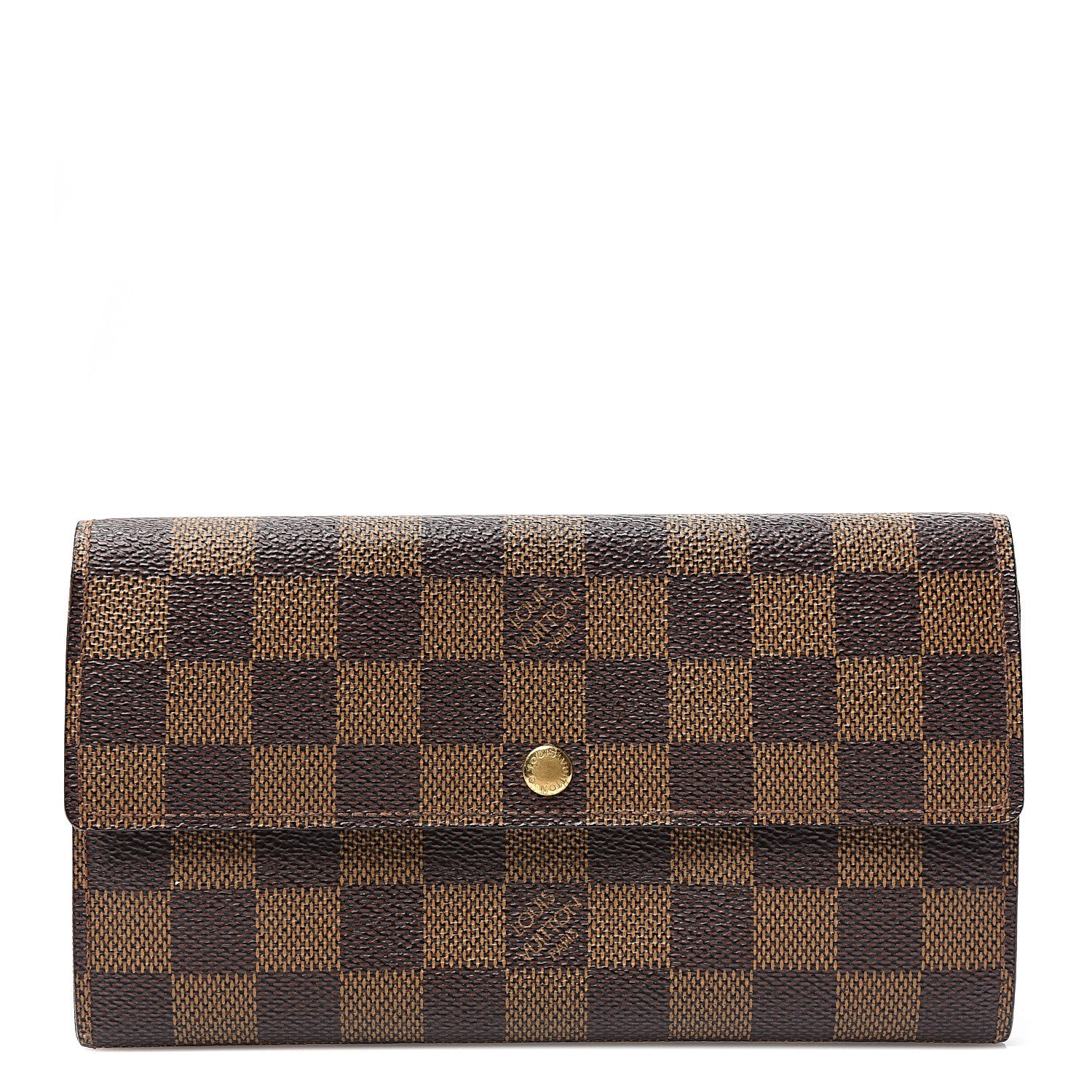 Louis Vuitton Damier Ebene Sarah Wallet 1 of 9