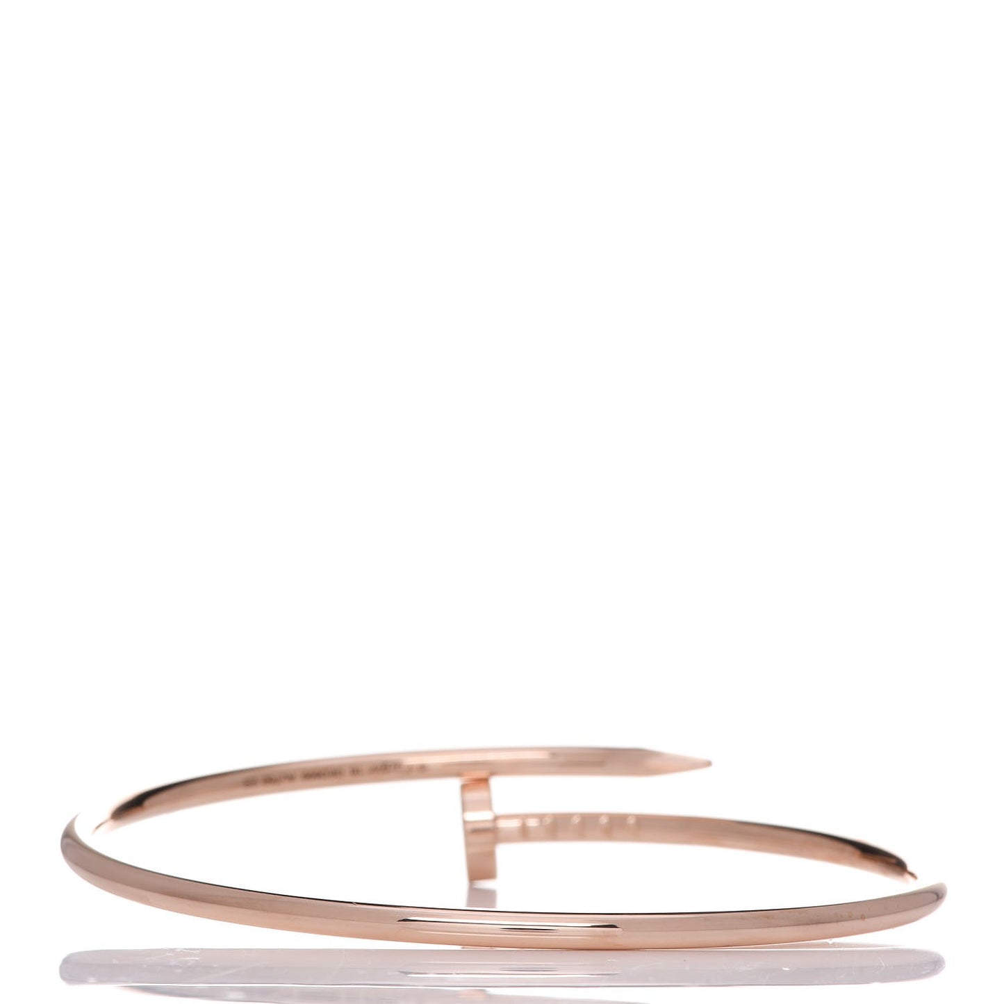 18K Pink Gold Small Juste Un Clou Bracelet 16