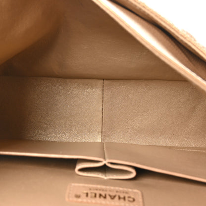 Chanel Metallic Caviar Quilted Maxi Double Flap Copper 5 of 11