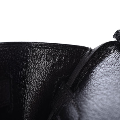 Hermes Togo Birkin 25 Black 11 of 29