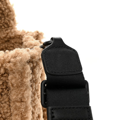 Marc Jacobs Polyester Cotton Mini The Teddy Traveler Tote Bag Beige 12 of 12