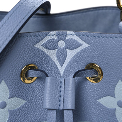 Louis Vuitton Empreinte Monogram Giant By The Pool Neonoe BB Summer Blue 7 of 9