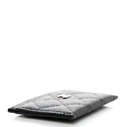 Chanel Caviar Quilted Card Holder Black 4 of 9