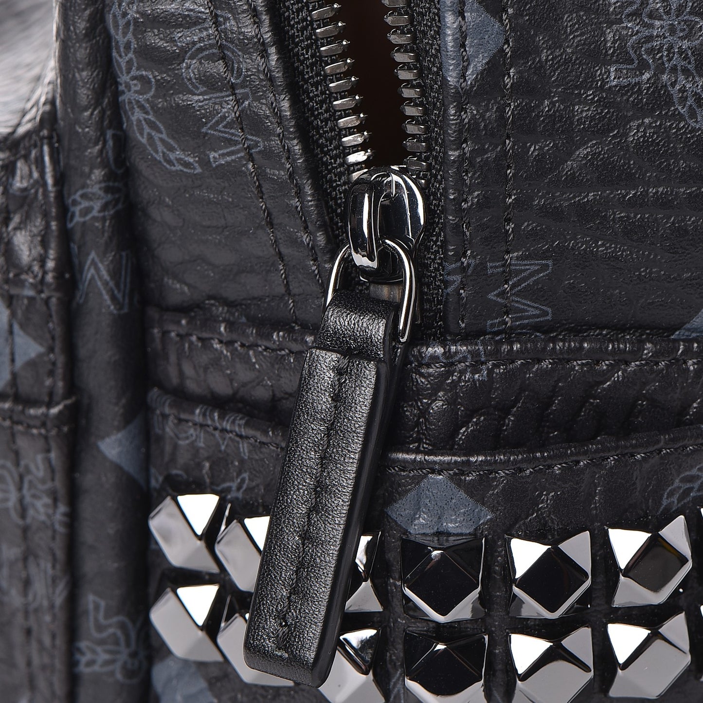 Visetos Studded X-Mini Bebe Boo Backpack Black