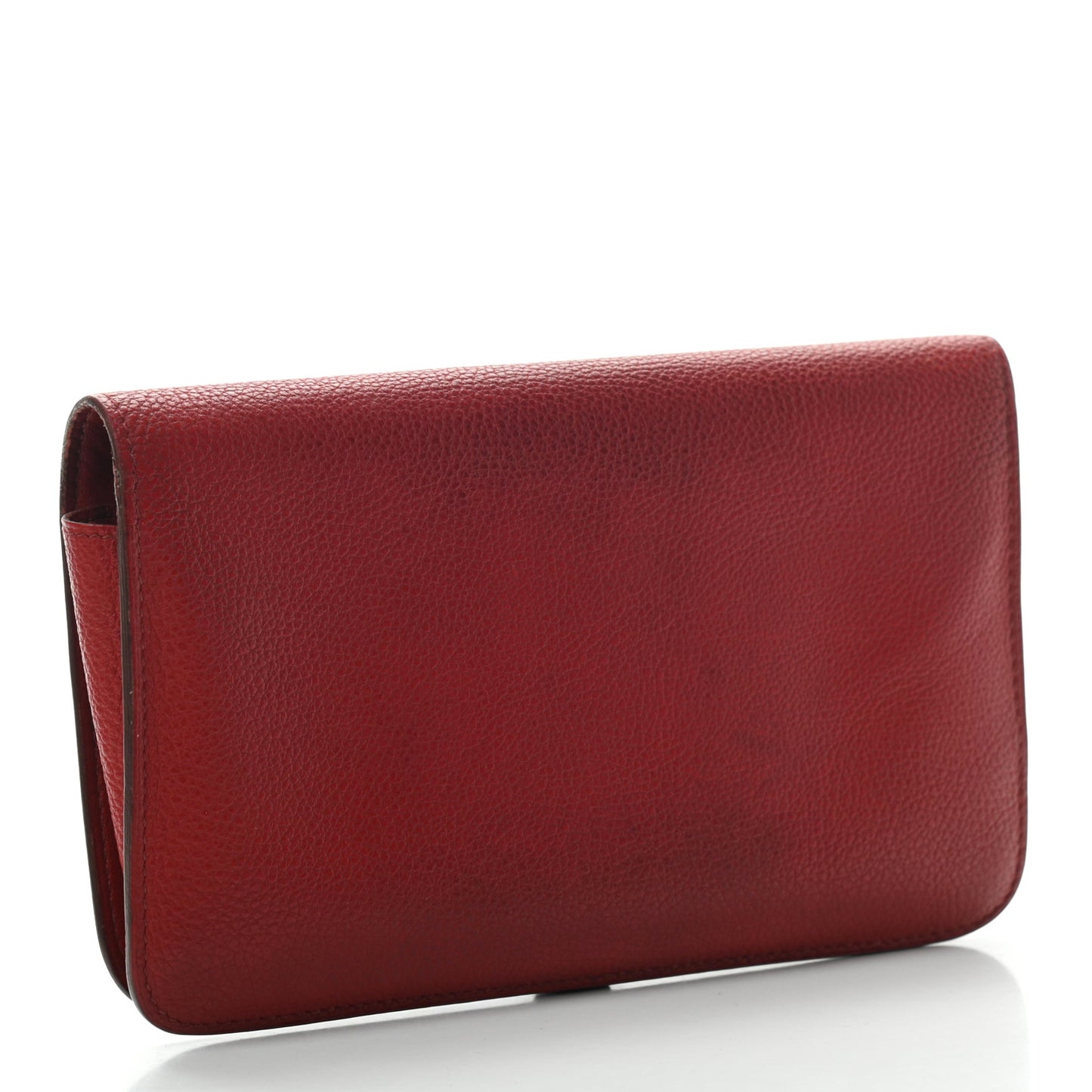 Togo Dogon Duo Wallet Rouge Garance