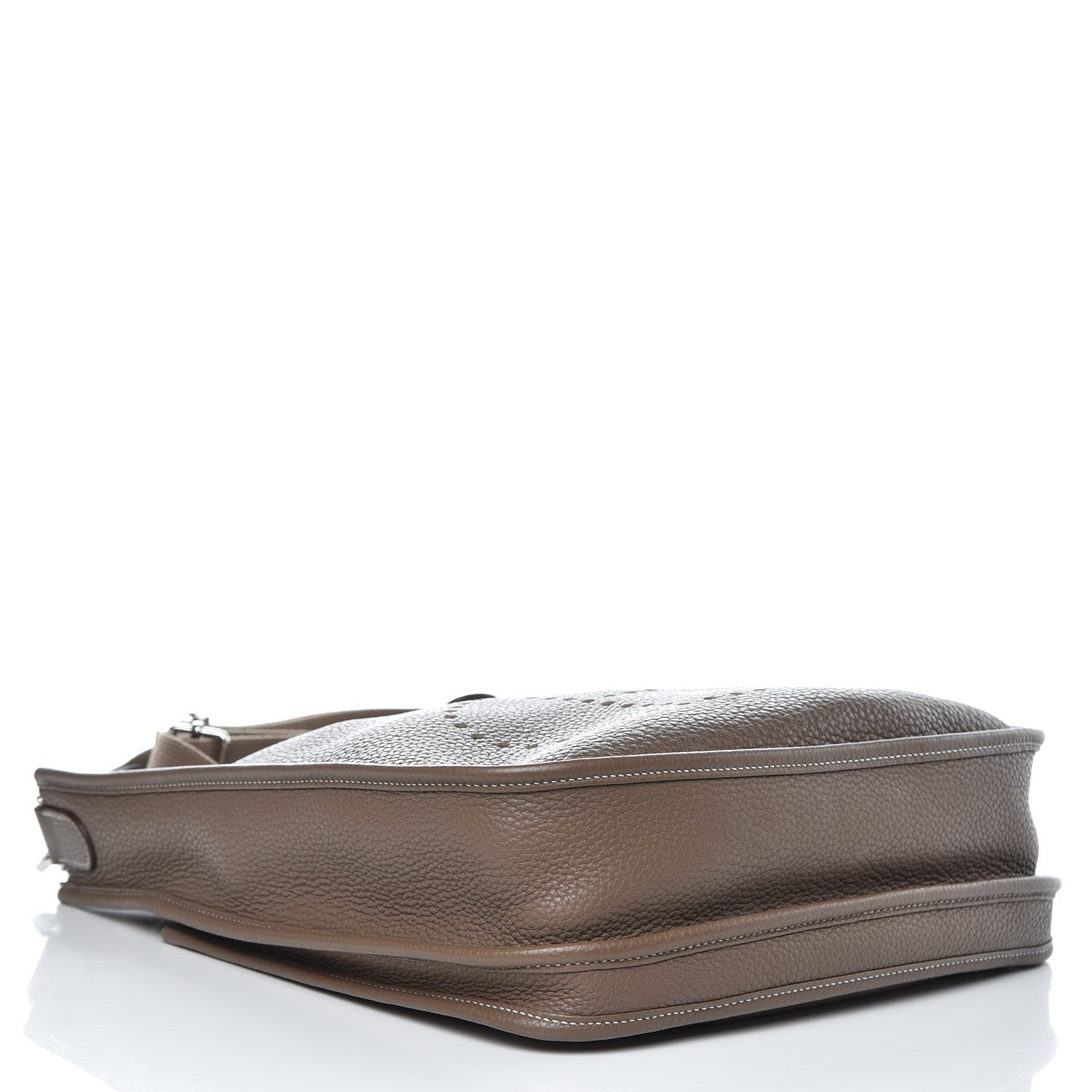 Hermes Taurillon Clemence Evelyne III PM Etoupe 4 of 11