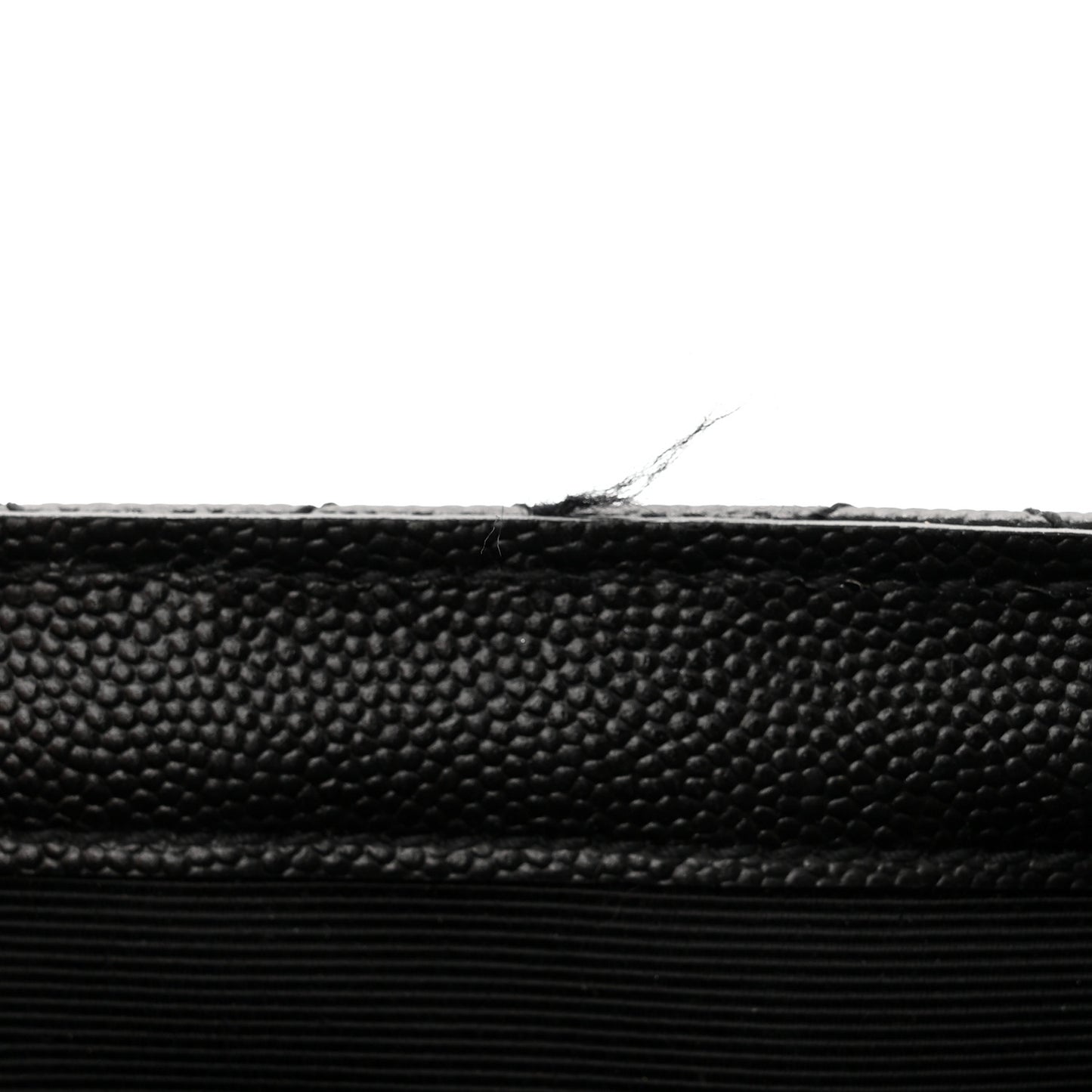 Grain De Poudre Textured Mixed Matelasse Triquilt Medium Monogram Satchel Black