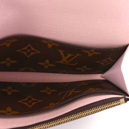 Louis Vuitton Monogram Emilie Wallet Rose Ballerine 5 of 7
