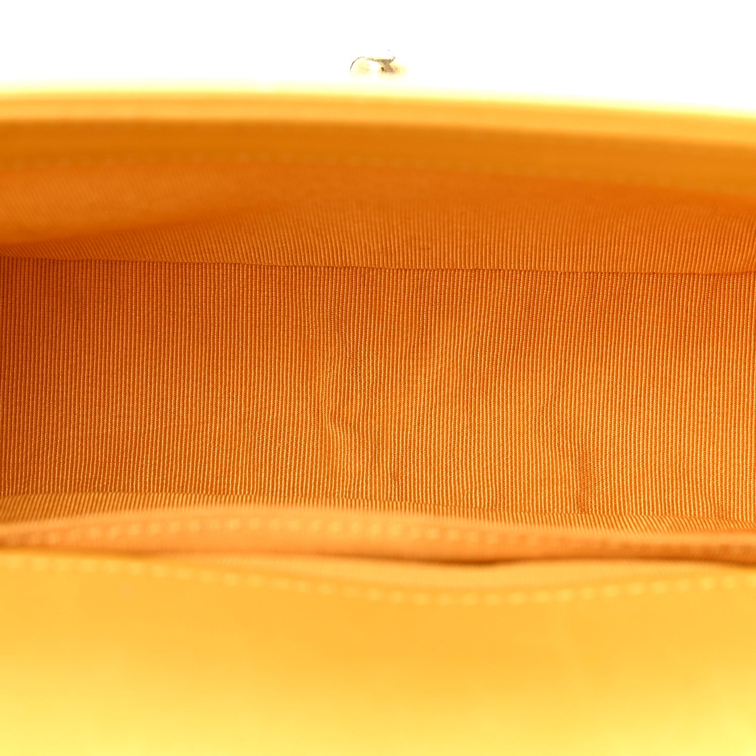 Chanel Lambskin Quilted Small Boy Flap Yellow 5 of 13