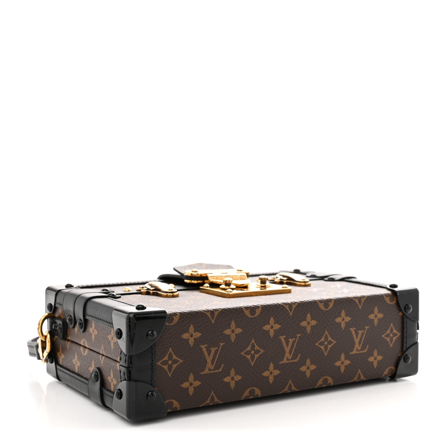 Louis Vuitton Monogram Petite Malle Black 4 of 12