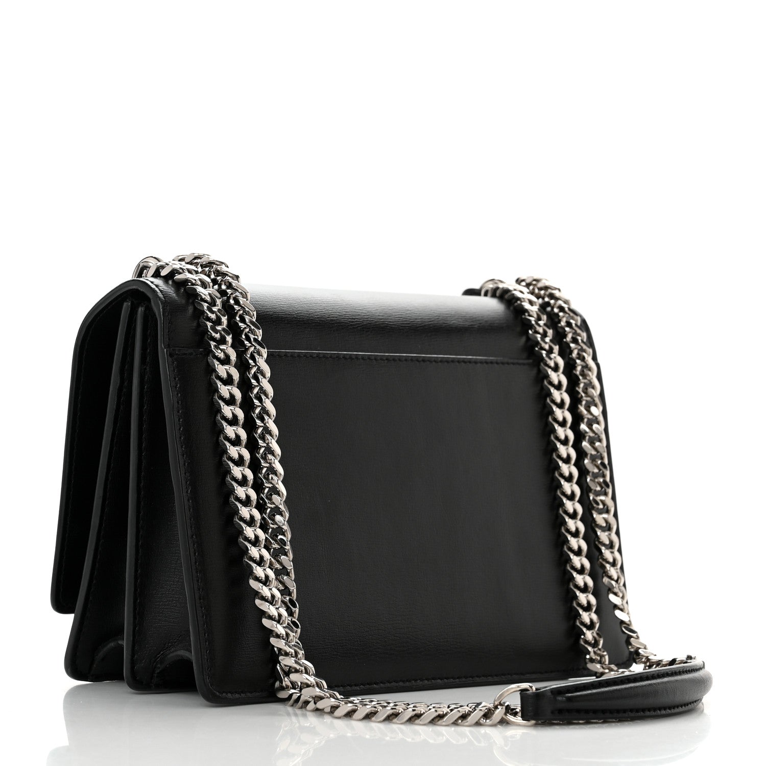 Saint Laurent Calfskin Medium Monogram Sunset Black 2 of 11