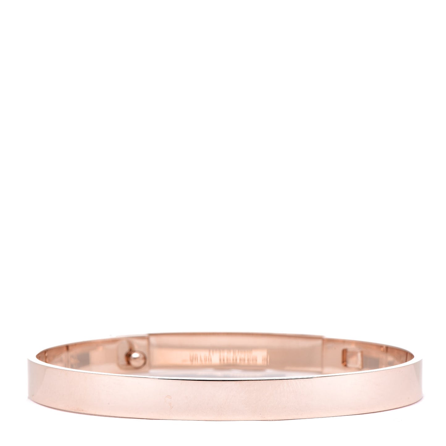 18K Rose Gold Diamond PM Collier De Chien Bracelet SH