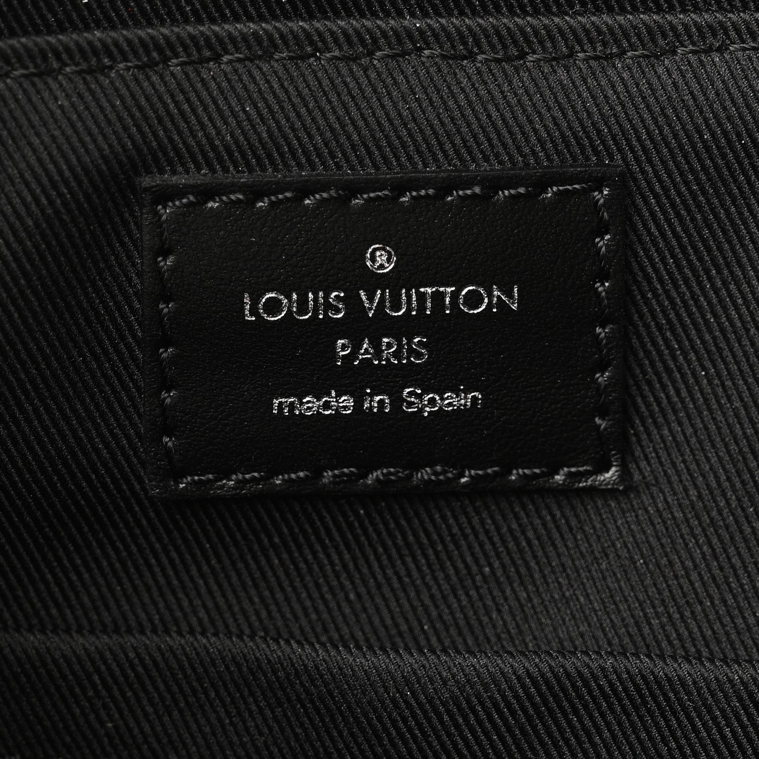 Louis Vuitton Monogram Eclipse District PM Black 6 of 10