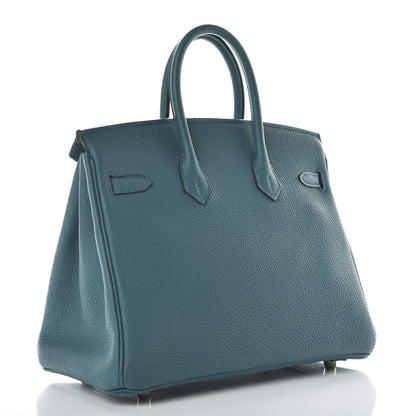 Hermes Togo Birkin 25 Cobalt 3 of 10