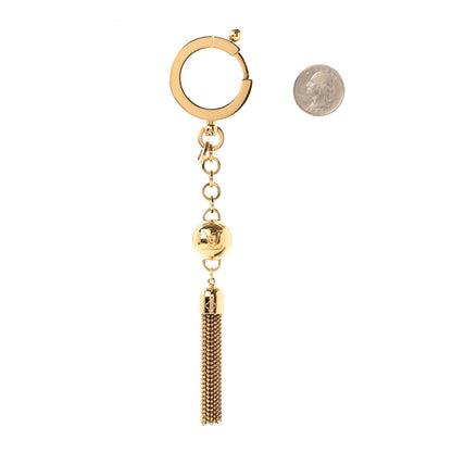 Louis Vuitton Goldtone Swing Key Holder and Bag Charm 2 of 3