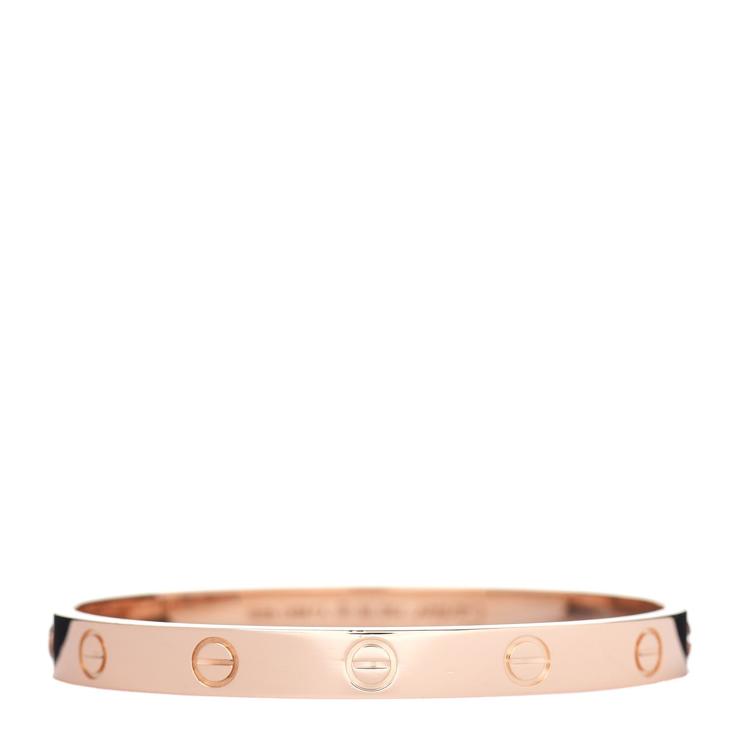 Cartier 18K Pink Gold LOVE Bracelet 16 1 of 4