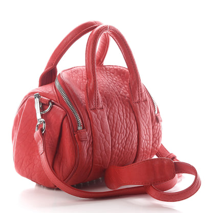 Alexander Wang Pebbled Lambskin Mini Rockie Cult Rhodium Hardware 2 of 7
