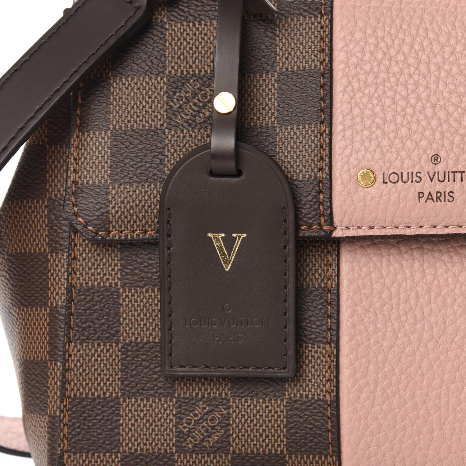 Louis Vuitton Damier Ebene Bond Street BB Magnolia 11 of 12