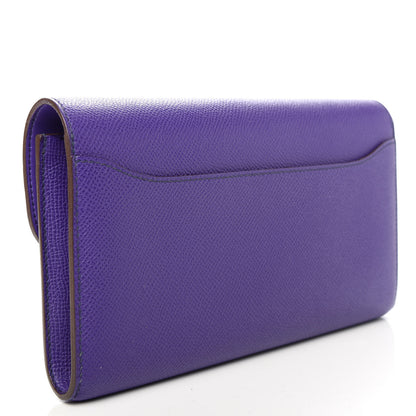 Hermes Epsom Constance Long Wallet Crocus 3 of 7