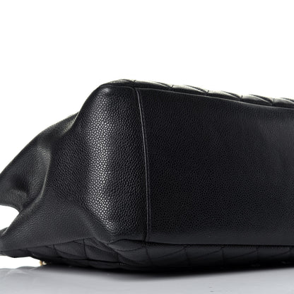 Chanel Caviar Quilted Grand Shopping Tote GST Black 8 of 9
