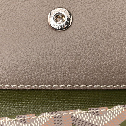 Goyard Goyardine Saint Louis Claire Voie PM Grege Khaki 7 of 11