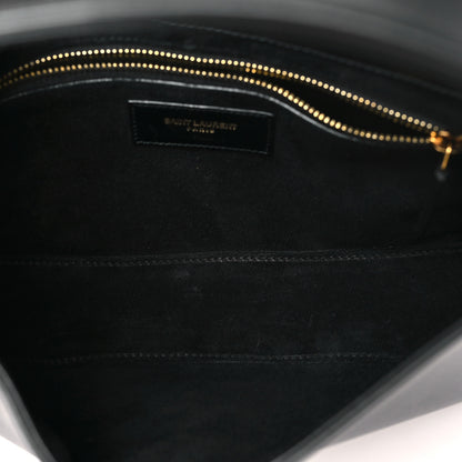 Saint Laurent Smooth Calfskin Le 5 A 7 Hobo Black 5 of 10