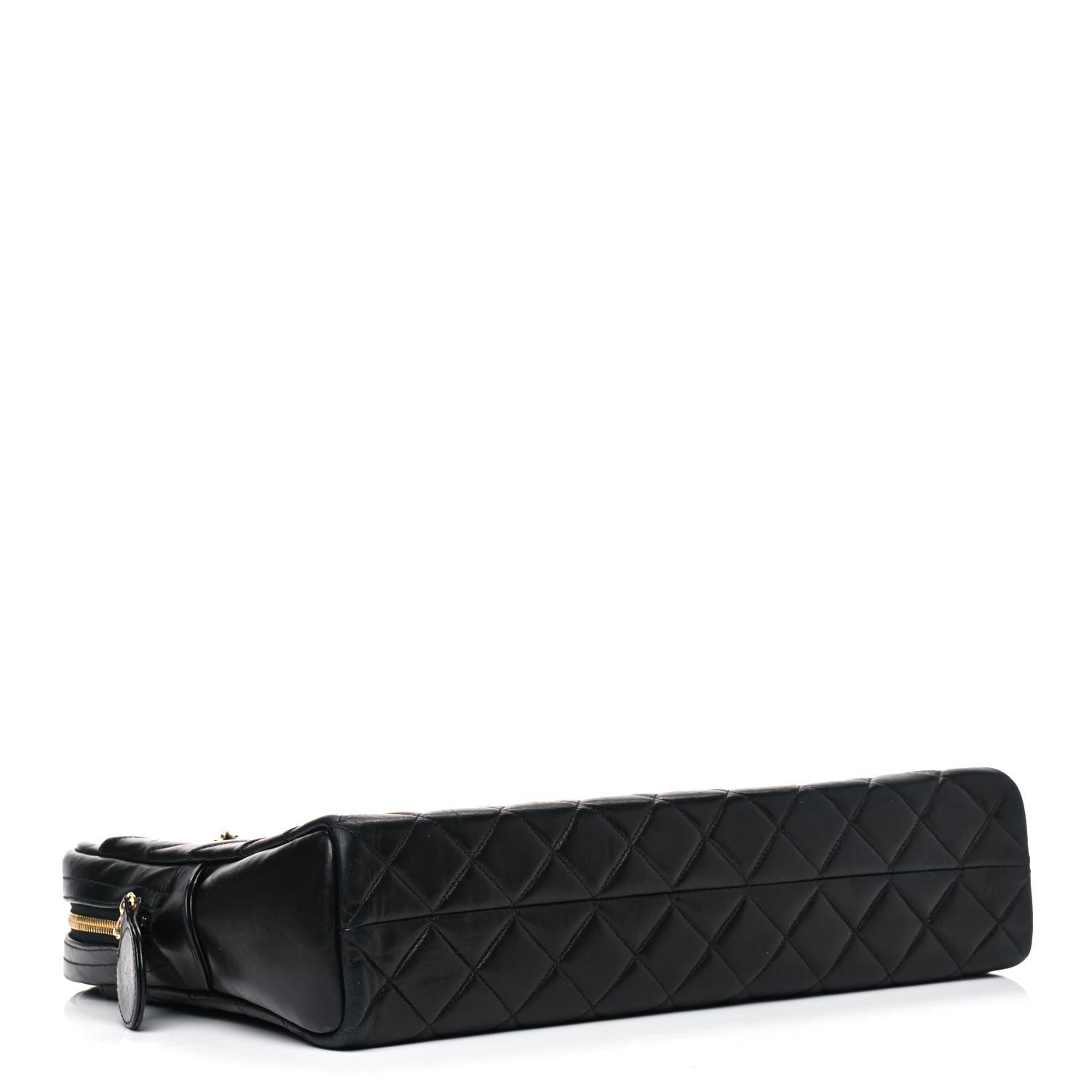 Chanel Lambskin Quilted Shoulder Bag Black 3 of 10