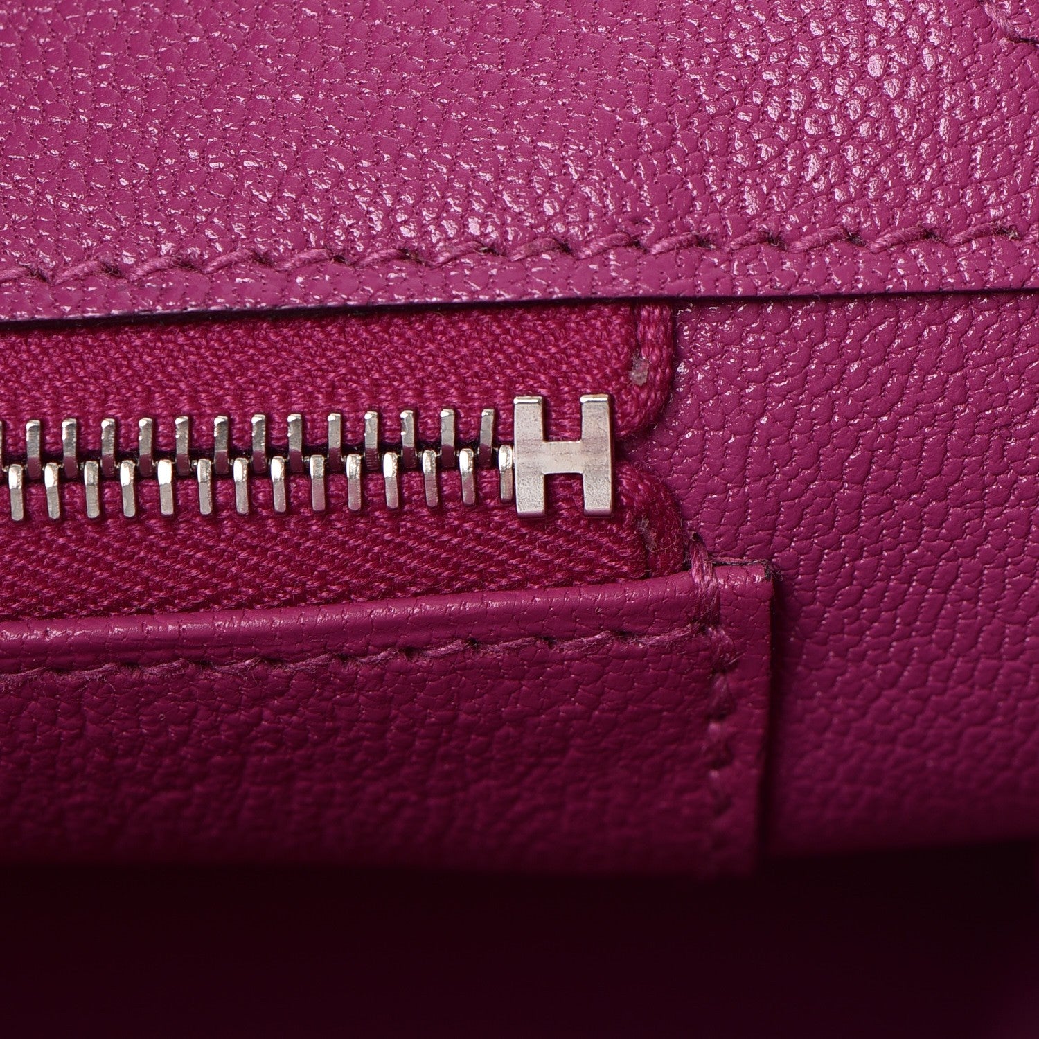 Hermes Togo Birkin 25 Rose Pourpre 14 of 37