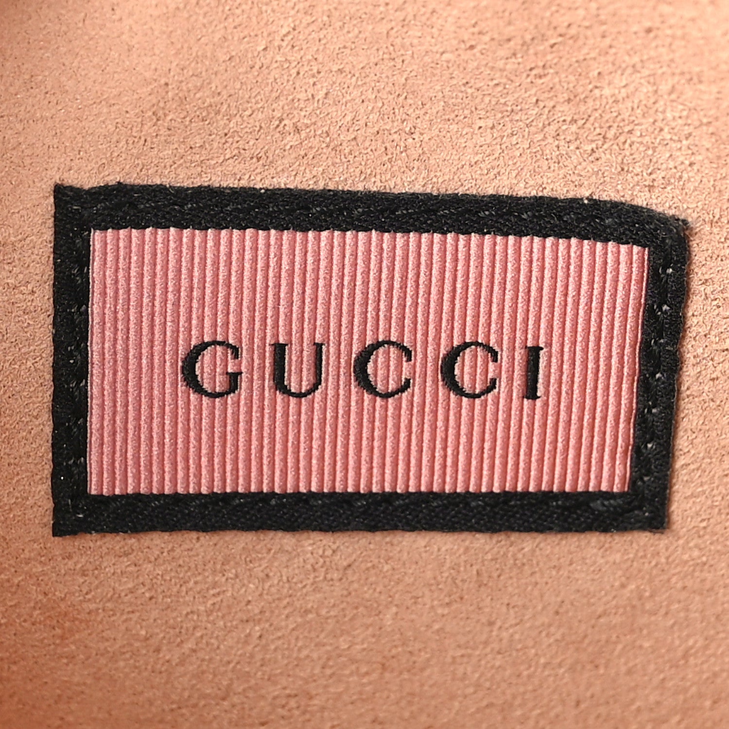 Gucci Calfskin GucciGhost Life is Gucci Zip Pouch Black 6 of 10