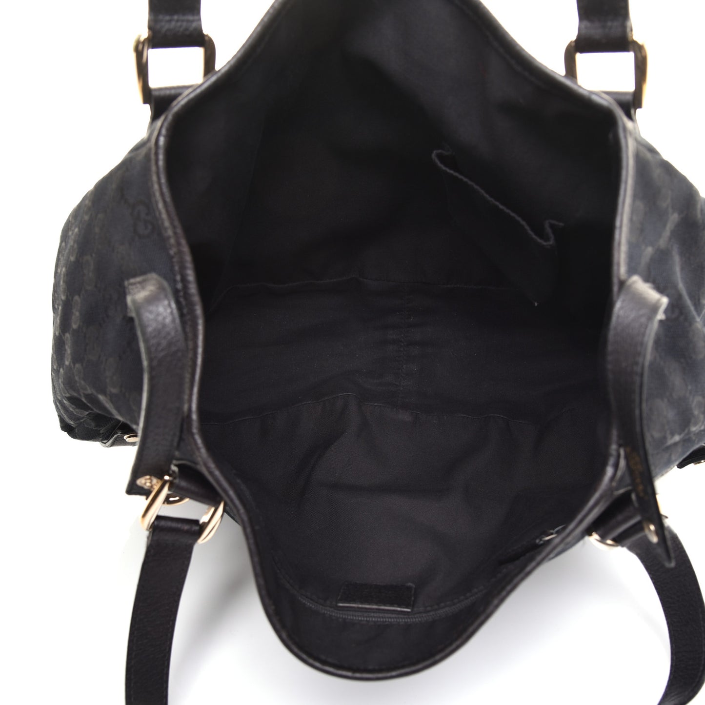 Monogram Medium Abbey Shoulder Bag Black