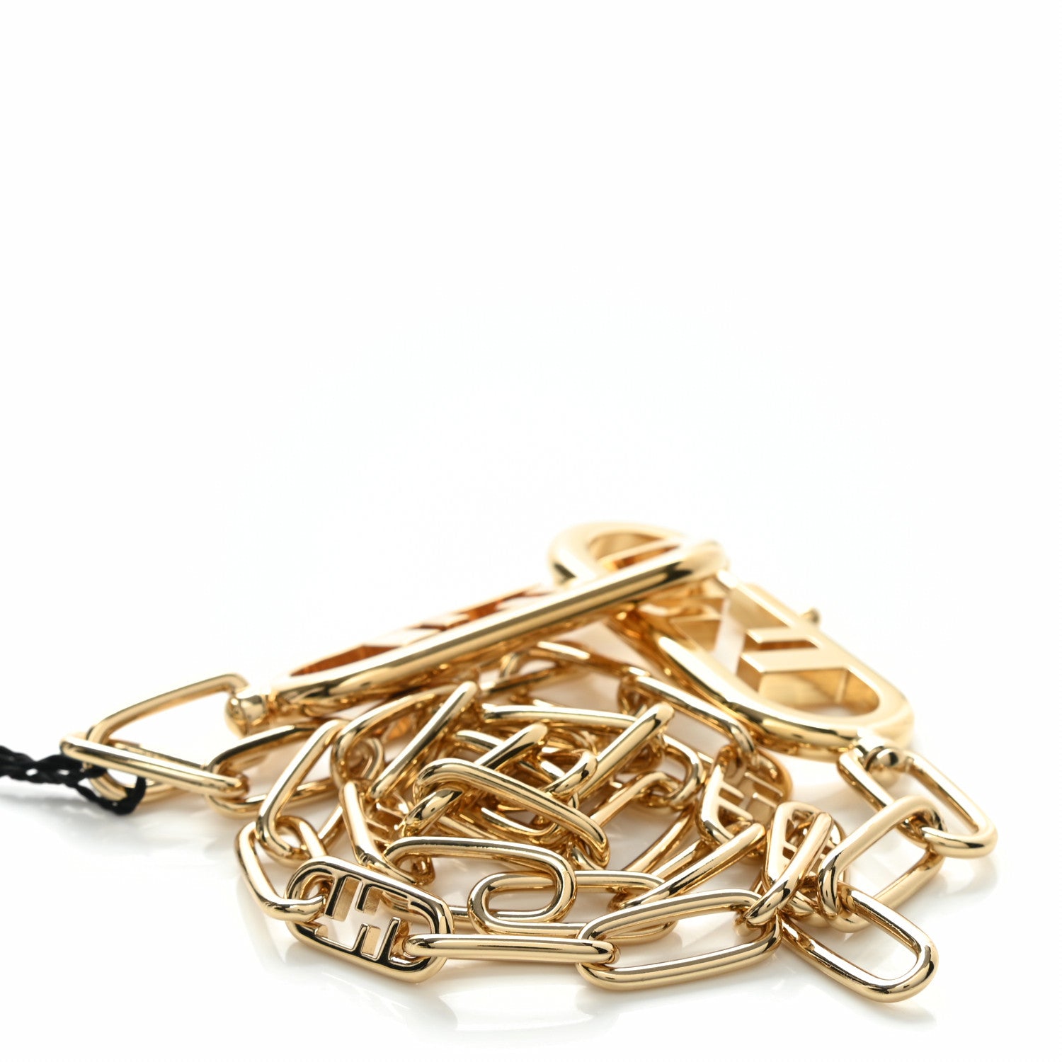 Fendi Metal O'Lock Strap You Gold 2 of 4