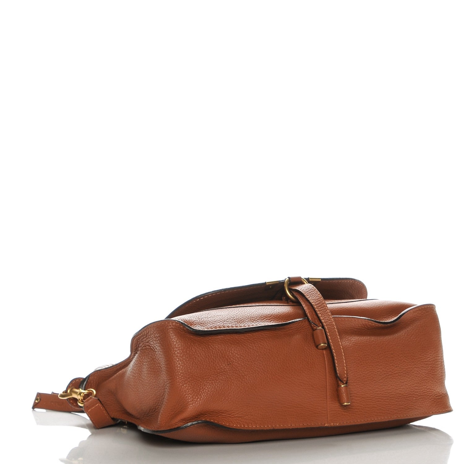 Chloe Calfskin Medium Marcie Satchel Tan 4 of 7