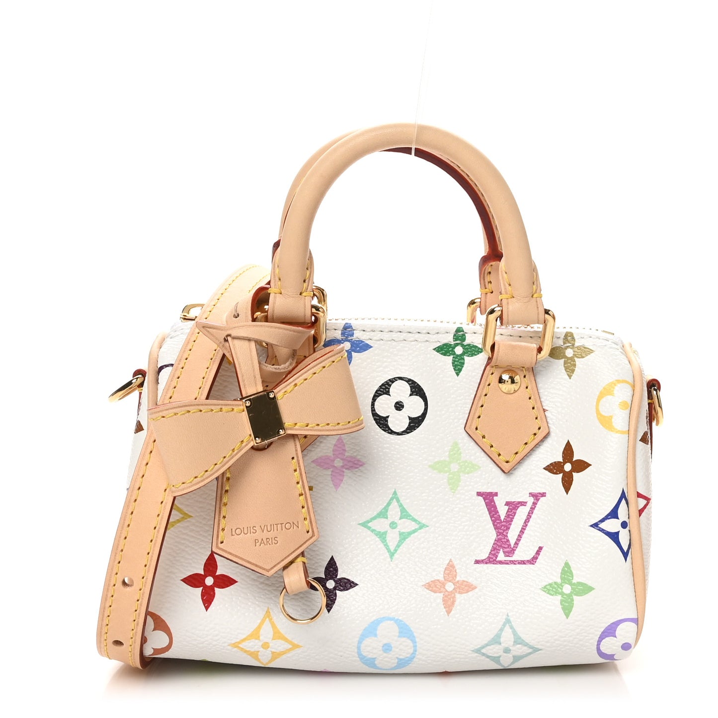 LV X TM Monogram Multicolor Nano Speedy White