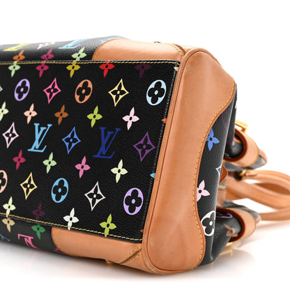 Louis Vuitton Monogram Multicolor Claudia Black 10 of 10