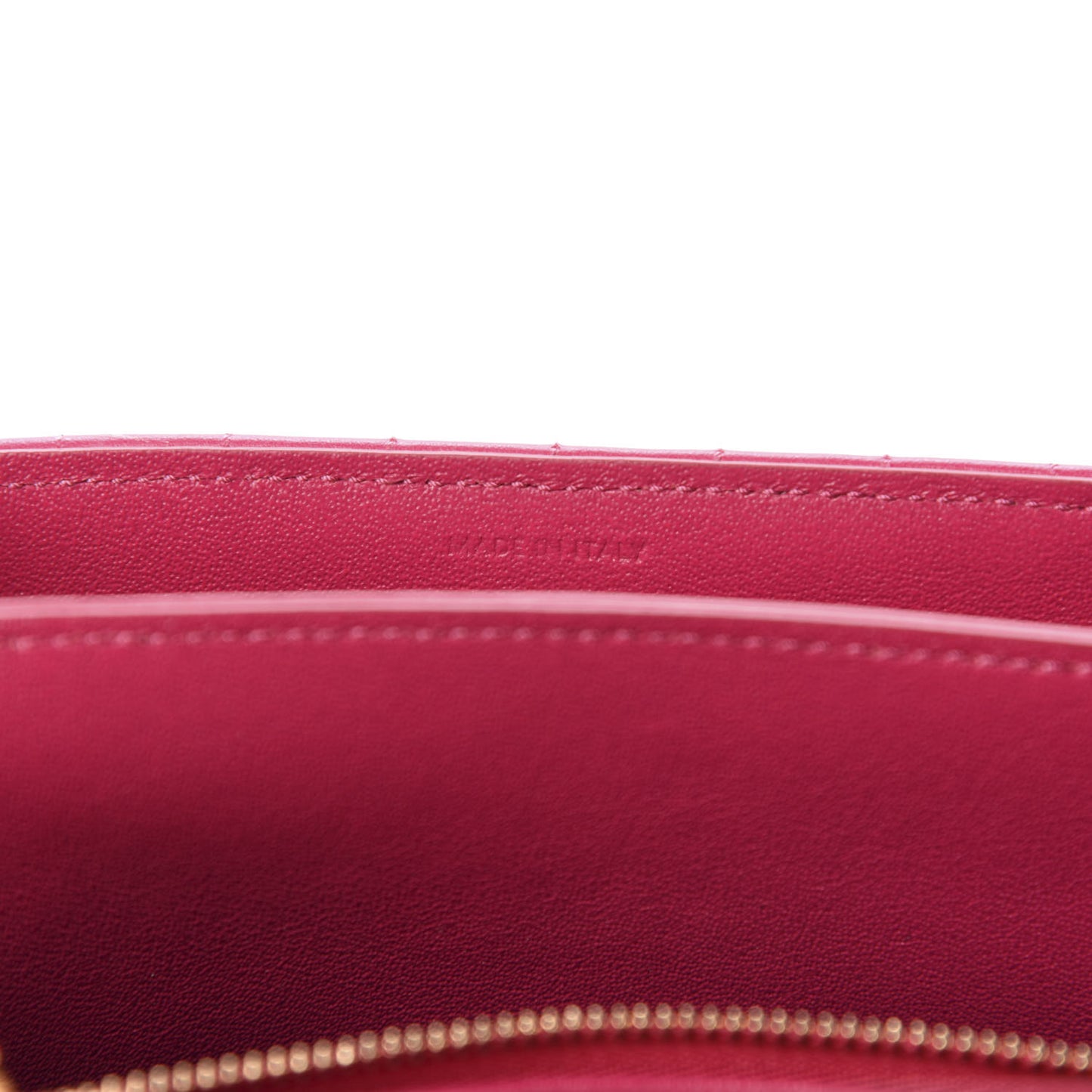 Calfskin Quilted Medium C Bag Pink